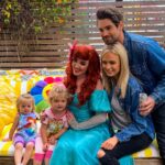 Justin Gaston Instagram – Hash 🏷 Awkward family photo. Can’t believe this baby is turning 3. ❤️😭❤️