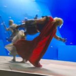 Justin Howell Instagram - Gettin rocked on @thorofficial ❤️+⚡️⁣ . 🗡️ @lonehart_stunts .⁣ .⁣ .⁣ .⁣ .⁣ #action #actionfilm #actionmovie #actionmovies #avengers #cinema #comics #loveandthunder #marvel #marvelcinematicuniverse #marvelcomics #marvelmemes #marvelstudios #marveluniverse #mcu #movie #movies #taikawaititi #thor #thorloveandthunder #thorodinson #thorragnarok #tonystark #zeus #stuntman #kino #kinobody