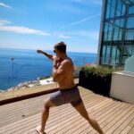 Justin Howell Instagram - Weekend chills 😁🇭🇷 @aurelia_agel ❤️📸 @rixospremiumdubrovnik 🩲 @bn3thapparel .⁣ #boxing #boxingtraining #church #croatia #croatia_photography #croatiafullofmagic #croatian #croatia🇭🇷 #kickboxing #kinobody #masterchief #mma #stunt #stuntman #stunts #throwhands #titans #traveltheworld #ufc #vacation #vacationmode #vacations #vacationvibes Rixos Premium Dubrovnik