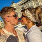 Justin Howell Instagram - 1 , 2 ,3 or 4 ?🥰❤️ #stuntcouple #travel #love #rome #comolake #traveling #picture #photography #couplegoals #sunset #lovers #travelers #reallife #french #canadian #taekwondo #hapiness #halo #motivation #fitness #fitnesscouple #fit #body @creativetravelcouples @couplegoals Rome, Italy