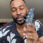 Justin Marcel McManus Instagram - Just a black dude and his Ukulele 🤣.. Day 1 , those who know me I can’t sit still so this is my new thing now lol .. let the jokes begin 🤷🏾‍♂️ . #ukulele #fender New York, New York
