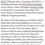 Justin Marcel McManus Instagram – Finally got me a Deadline Article!!!! I’m way to hype for this one y’all!!! 
.
And love it when @power_starz link up me and @liliflower33 killing this one 💯
.
#southerngothic #movie #comingsoon #poweruniverse #ghost #powerforce #justinmarcelmcmanus Manhattan, New York
