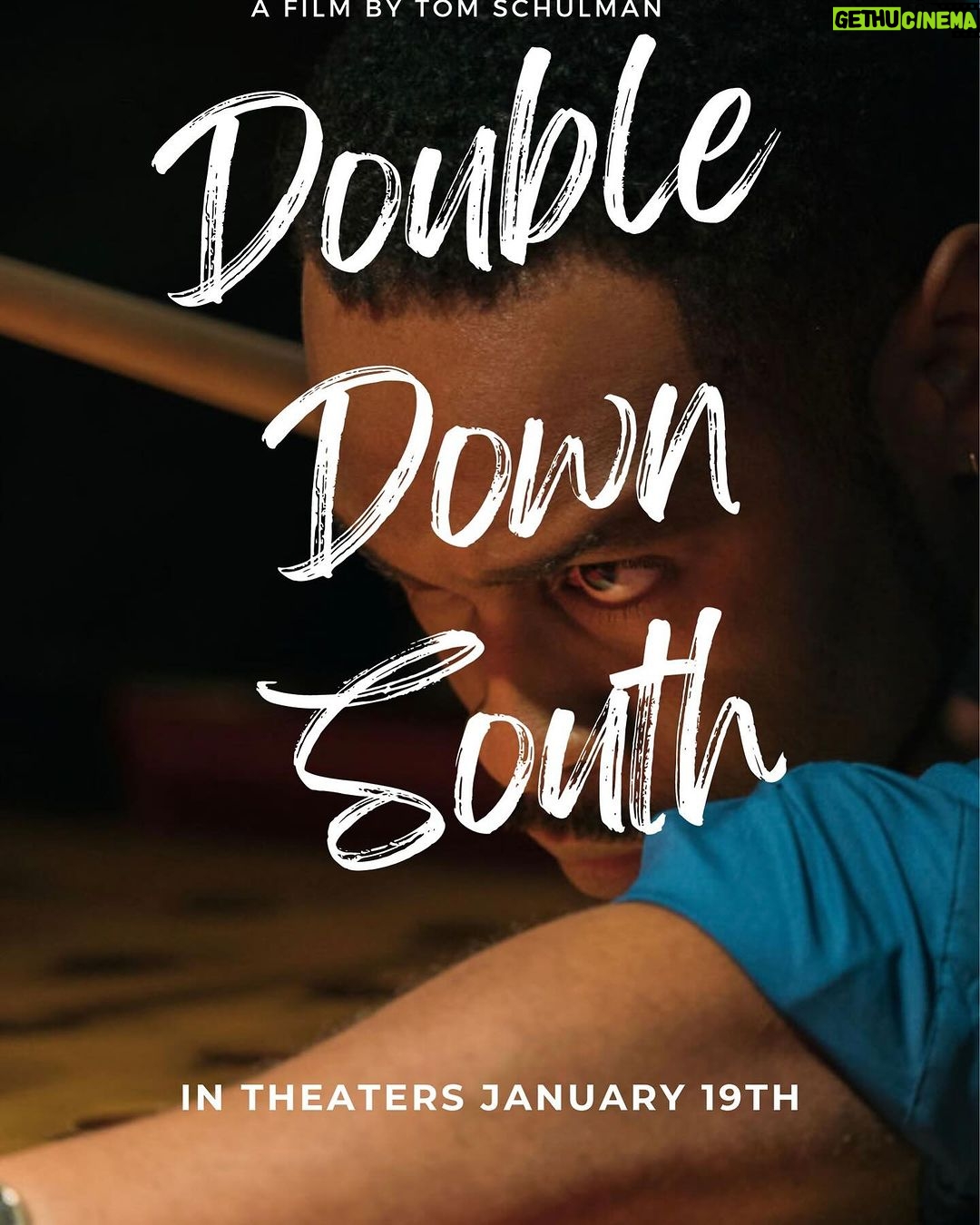 Justin Marcel McManus Instagram - What a way to start off 2024 I’m blessed to announce @doubledownsouthfilm will be in theaters January 19th!! . Details to come on which AMC theaters you will be able to see this at, can’t wait for yall to see this one . #doubledownsouth #justinmarcelmcmanus Los Angeles, California