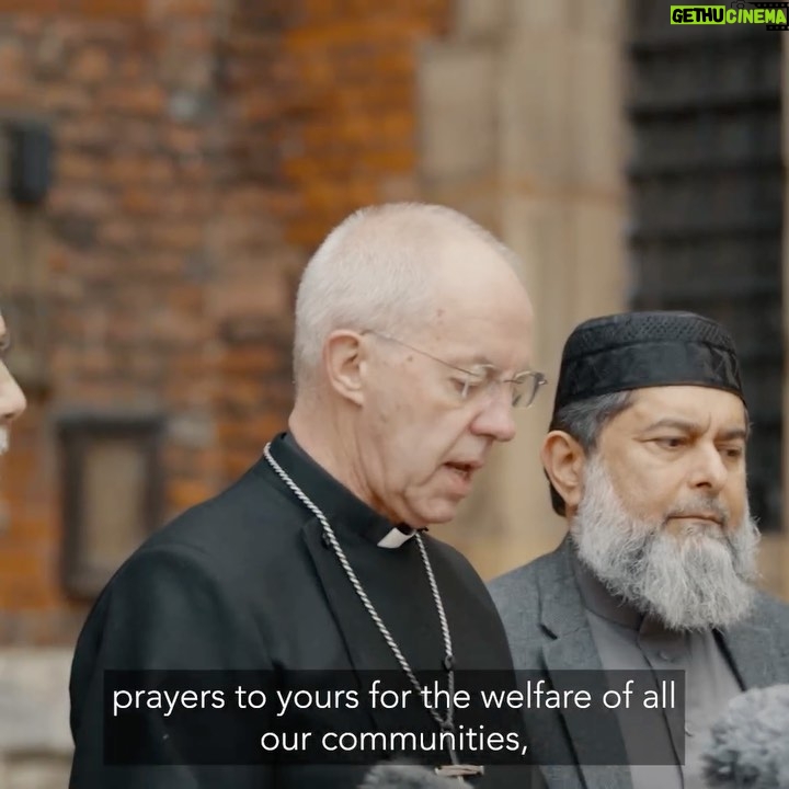 Justin Welby Instagram - We are praying constantly for all those who are caught up in this war. Today we stood together in solidarity against antisemitism, and every form of racism and hatred. Watch the full version at the link in bio.