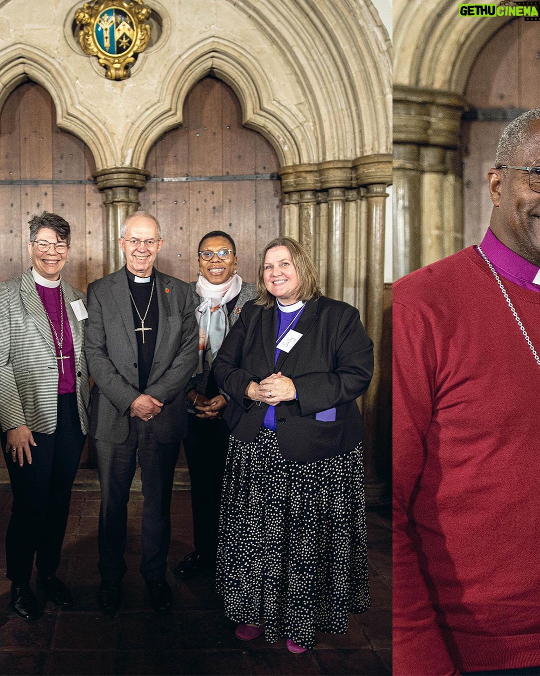 Justin Welby Instagram - It was wonderful to welcome new bishops from across the #AnglicanCommunion to Lambeth Palace yesterday evening. I’m grateful for these new relationships and I pray we continue to find chances to come together in unity and friendship, as we share the love of Christ in our many contexts.