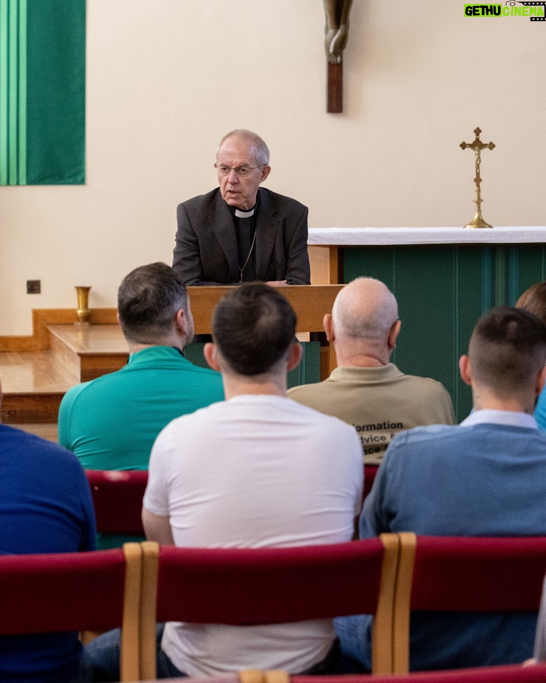 Justin Welby Instagram - Grateful to spend more time today with clergy, congregations and chaplains in @CofEPortsmouth – sharing stories of the difference that Jesus makes, and seeing how they love and serve their communities. Chaplains do such profoundly important work – often unseen – across the country. It was so good to see the work of prison chaplains at HMP Isle of Wight, and naval chaplains onboard HMS Victory. Please pray for them and those they serve. And I really appreciated visiting churches in Southsea – St Margaret’s and @StLukesSouthsea – to see how they are reaching out to their communities in creative ways, and offering people the opportunity to encounter the God who loves them.