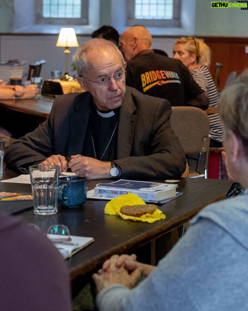 Justin Welby Instagram - Grateful to spend more time today with clergy, congregations and chaplains in @CofEPortsmouth – sharing stories of the difference that Jesus makes, and seeing how they love and serve their communities. Chaplains do such profoundly important work – often unseen – across the country. It was so good to see the work of prison chaplains at HMP Isle of Wight, and naval chaplains onboard HMS Victory. Please pray for them and those they serve. And I really appreciated visiting churches in Southsea – St Margaret’s and @StLukesSouthsea – to see how they are reaching out to their communities in creative ways, and offering people the opportunity to encounter the God who loves them.