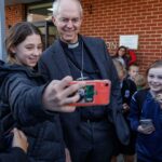 Justin Welby Instagram - From churches to care homes, schools to naval ships, @thechurchofengland loves and serves people across the country. This weekend I’m visiting @CofEPortsmouth to join in with sharing the love of God - starting today on the Isle of Wight. It was good to meet so many teachers and students at Christ the King College this morning. The secondary school is a joint Church of England and Catholic venture, and it’s heartwarming to see children taught in an ecumenical space from the age of eleven, when they’re beginning to think about how they can make their mark on the world. I pray that these pupils grow to become agents of reconciliation across all kinds of borders in their local community and beyond. @thebayceschool is also doing great work in inspiring and educating children from the age of 4 all the way to 18. The school choir is hugely talented, and I was honoured to bless their school and speak to staff. I was asked brilliant questions by primary and secondary students - already probing deep questions of faith, scripture and the witness of the church. Honesty is so healthy for us all as we grow in relationship with God. This evening I visited Holy Trinity Bembridge, where we shared together about following Jesus through times of joy and sorrow. It was good to sing together, pray together and encourage one another. A full day, but one full of inspiration and hope for current and future generations on the Isle of Wight.