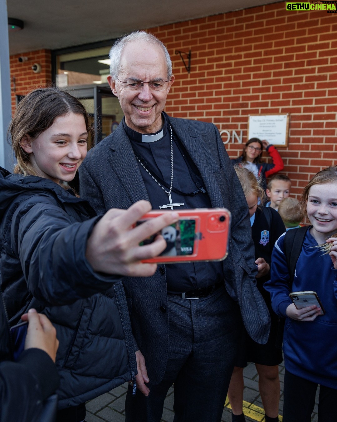 Justin Welby - 702 Likes - From churches to care homes, schools to naval ships, @thechurchofengland loves and serves people across the country.
This weekend I’m visiting @CofEPortsmouth to join in with sharing the love of God - starting today on the Isle of Wight.
It was good to meet so many teachers and students at Christ the King College this morning. The secondary school is a joint Church of England and Catholic venture, and it’s heartwarming to see children taught in an ecumenical space from the age of eleven, when they’re beginning to think about how they can make their mark on the world. I pray that these pupils grow to become agents of reconciliation across all kinds of borders in their local community and beyond.
@thebayceschool is also doing great work in inspiring and educating children from the age of 4 all the way to 18. The school choir is hugely talented, and I was honoured to bless their school and speak to staff. I was asked brilliant questions by primary and secondary students - already probing deep questions of faith, scripture and the witness of the church. Honesty is so healthy for us all as we grow in relationship with God.
This evening I visited Holy Trinity Bembridge, where we shared together about following Jesus through times of joy and sorrow. It was good to sing together, pray together and encourage one another. A full day, but one full of inspiration and hope for current and future generations on the Isle of Wight.
