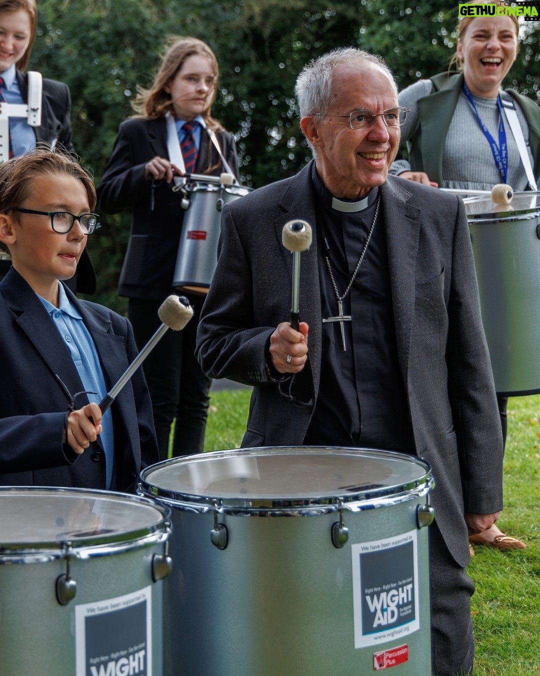 Justin Welby - 702 Likes - From churches to care homes, schools to naval ships, @thechurchofengland loves and serves people across the country.
This weekend I’m visiting @CofEPortsmouth to join in with sharing the love of God - starting today on the Isle of Wight.
It was good to meet so many teachers and students at Christ the King College this morning. The secondary school is a joint Church of England and Catholic venture, and it’s heartwarming to see children taught in an ecumenical space from the age of eleven, when they’re beginning to think about how they can make their mark on the world. I pray that these pupils grow to become agents of reconciliation across all kinds of borders in their local community and beyond.
@thebayceschool is also doing great work in inspiring and educating children from the age of 4 all the way to 18. The school choir is hugely talented, and I was honoured to bless their school and speak to staff. I was asked brilliant questions by primary and secondary students - already probing deep questions of faith, scripture and the witness of the church. Honesty is so healthy for us all as we grow in relationship with God.
This evening I visited Holy Trinity Bembridge, where we shared together about following Jesus through times of joy and sorrow. It was good to sing together, pray together and encourage one another. A full day, but one full of inspiration and hope for current and future generations on the Isle of Wight.