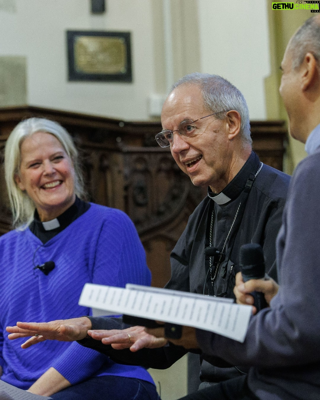 Justin Welby Instagram - From churches to care homes, schools to naval ships, @thechurchofengland loves and serves people across the country. This weekend I’m visiting @CofEPortsmouth to join in with sharing the love of God - starting today on the Isle of Wight. It was good to meet so many teachers and students at Christ the King College this morning. The secondary school is a joint Church of England and Catholic venture, and it’s heartwarming to see children taught in an ecumenical space from the age of eleven, when they’re beginning to think about how they can make their mark on the world. I pray that these pupils grow to become agents of reconciliation across all kinds of borders in their local community and beyond. @thebayceschool is also doing great work in inspiring and educating children from the age of 4 all the way to 18. The school choir is hugely talented, and I was honoured to bless their school and speak to staff. I was asked brilliant questions by primary and secondary students - already probing deep questions of faith, scripture and the witness of the church. Honesty is so healthy for us all as we grow in relationship with God. This evening I visited Holy Trinity Bembridge, where we shared together about following Jesus through times of joy and sorrow. It was good to sing together, pray together and encourage one another. A full day, but one full of inspiration and hope for current and future generations on the Isle of Wight.