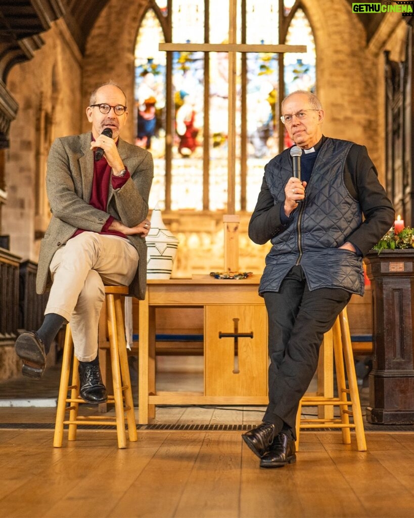 Justin Welby Instagram - Grateful to have spent a fantastic day in @hereforddiocese at the weekend, talking all about prayer to mark the end of the Diocese’s Year of Prayer. We engaged together in prayer, through contemplation, art, on the streets of Hereford and in the 24-hour prayer space. Prayer is foundational to our relationship with God and there are many rich and fulfilling ways in which to pray. During the day, as I joined the weekly service of Prayers for Peace at @hfdcathedral, we heard a beautiful Poem for Peace from Sasha, a Ukrainian student. Prayer means coming to God and saying, ‘I can’t do it alone. I’m completely dependent on you, even for my next breath.’ That dependence on God takes us into his presence. To be a Christian means to be caught up in the love of God. Photos 1, 2, 3 and 5 credit: Lewis Markey