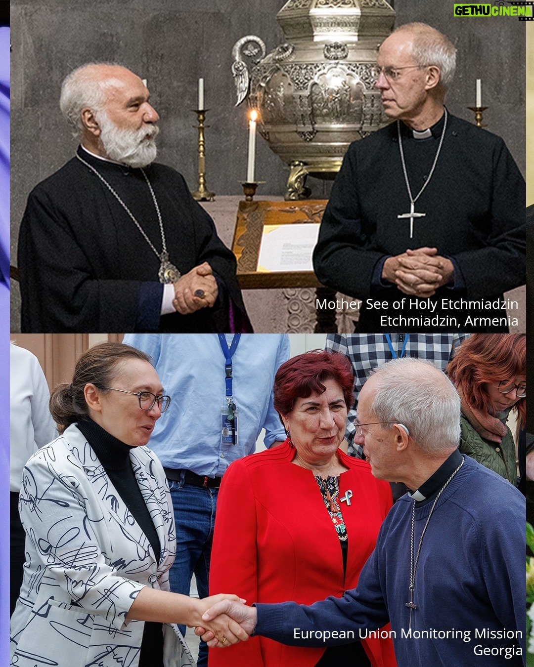 Justin Welby - 2K Likes - The people of Armenia are not forgotten – not by God, and not by the Church. Today I began a two-day visit here, having been to Azerbaijan and Georgia earlier this week.
I have long been praying for the people of Armenia – the first Christian kingdom. They were the first region to have the cross as their symbol; a symbol of struggle and pain. I’m so grateful for this chance to remind them that in their current struggle, our Armenian sisters and brothers are not forgotten by us, nor by God.
Neither are the 120,000 refugees who have fled the Nagorno-Karabakh region – some of whom I will be meeting tomorrow. They remain in my prayers and the prayers of @thechurchofengland.
In Azerbaijan on Monday, I met with political leaders and pleaded with them to break the cycle of violence, and protect the religious and cultural heritage of Armenian Karabakhs.
And at the remarkable Peace Cathedral in Georgia on Tuesday, we prayed together for peace and reconciliation around the world. Together we asked God to refresh our love for non-violence, to refresh our love for our neighbours. May peacebuilding across borders of all kinds continue to be our hearts’ cry.
Read the full press release at the link in bio.