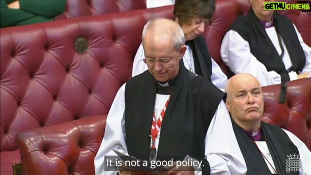 Justin Welby Instagram - Families, in all their shapes and sizes, are the foundation of society. In my annual @ukhouseoflords debate today, I urged the Government to put families at the centre of policy making and to scrap the two-child benefit cap. Read the full speech via the link in bio.