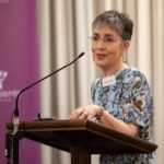 Justin Welby Instagram - Grateful for last night’s opportunity to discuss the pivotal role of women in peacebuilding in Africa, and especially to be joined by my wife Caroline who has spent many years helping women sustain peaceful communities through Women on the Frontline. Caroline discussed God's call to all women and the principles of reconciliation training given to women leaders across the Anglican Communion. The event was hosted by @fivetalents_uk, a charity who do some amazing work to equip communities around the world. #womenpeacebuilders Image credit: Adam Dickens (Taking Pictures, Changing Lives)