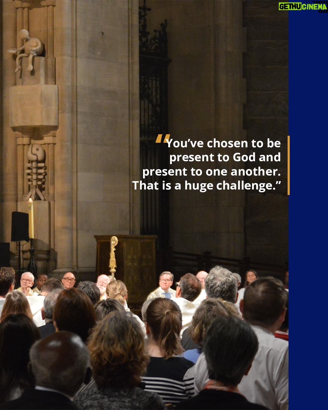 Justin Welby - 1.2K Likes - A new community has been formed at @StJohnDivineNYC called the Community of the Crossing. In my sermon I talked about religious life.
“You've chosen to live in community together. You've chosen to be present to God and present to one another. That is a huge challenge.”
Read the sermon in full via the link in bio.