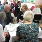 Justin Welby Instagram - In churches around the country, Christians Against Poverty help people to break free from debt and transform their lives. Very grateful to spend time meeting volunteers and people supported by @capuk_org at Market Drayton Methodist Church today. It’s an honour to serve as their patron.