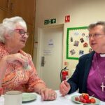 Justin Welby Instagram - In churches around the country, Christians Against Poverty help people to break free from debt and transform their lives. Very grateful to spend time meeting volunteers and people supported by @capuk_org at Market Drayton Methodist Church today. It’s an honour to serve as their patron.