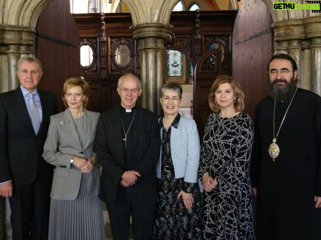 Justin Welby Instagram - It was an honour to welcome Her Majesty Margareta of Romania, His Royal Highness Prince Radu, His Eminence Archbishop Josif, Metropolitan of Western Europe, and Her Excellency Laura Popescu, Romanian Ambassador to the UK, today to Lambeth Palace. I pray for Romania and for the continued growth and influence of the Romanian Church and I give thanks for the opportunity to strengthen our relationship.