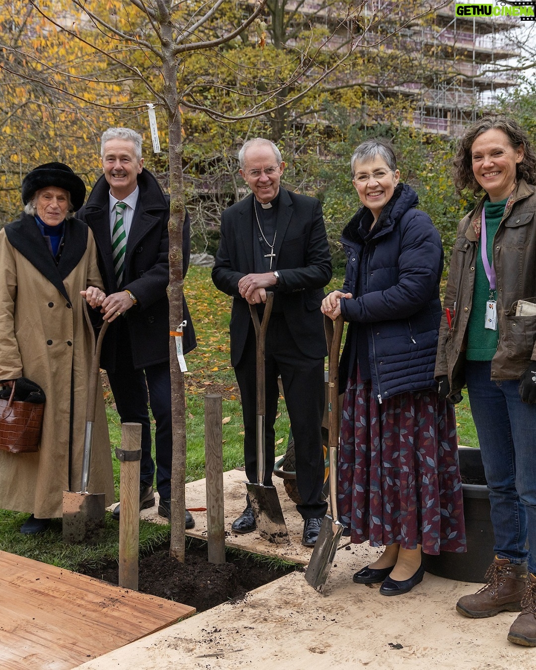 Justin Welby - 778 Likes - This morning, we had the honour of planting a new flowering cherry tree in Lambeth Palace Garden to celebrate 50 years of its opening to the @nationalgardenscheme. 🌸
We are so grateful to receive this gift. This tree will grow and bloom for years to come, supporting the garden’s wildlife and bringing joy to generations of visitors.
By providing public access to over 3,500 private gardens, the scheme raises money for nursing and health charities. Learn more at the link in bio.