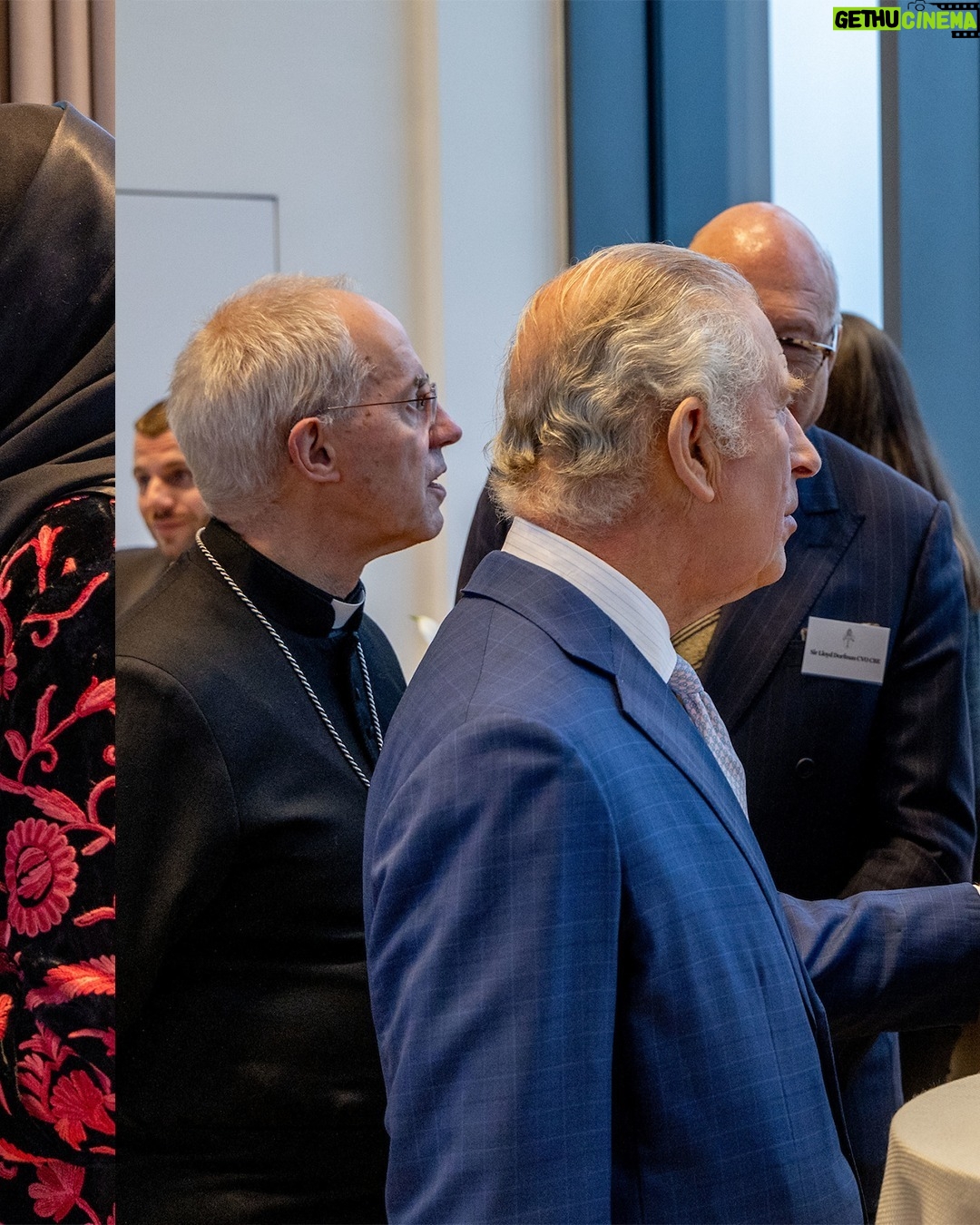 Justin Welby - 1.4K Likes - It was a huge honour to welcome His Majesty The King to @lampallib today to meet with faith leaders from across the UK as part of #InterFaithWeek.
These are challenging times for faith communities in the UK, particularly with the devastating war in the Middle East. The King’s visit was a wonderful encouragement to remain united in partnership and friendship – as many people of faith are doing across the country.
Jesus calls us to be peacemakers, and that is especially important right now. I hope this visit by the King inspires @thechurchofengland to continue in our calling to love our neighbours and help bring communities together.
Read more at the link in bio.