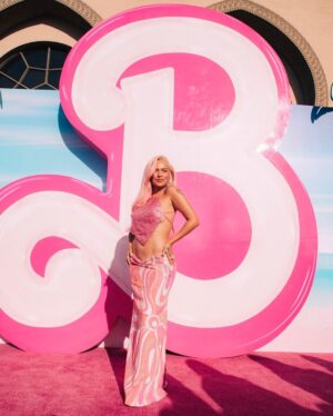 KAROL G Instagram - Barbie Premiere 🎀🎀🎀 Barbie World ✨