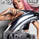 KAROL G Instagram - Hoy en la portada de @Rollingstone 🖤 Uno más de mi bucket List 🥹✨🌌 Photographer @domenvandevelde Writer @jabladora Creative Director @Joe_Hutchinson Director of Photography & Deputy Creative Director @emma.v.reeves Senior Editor @julyssa_raquel Styling @nicolaformichetti