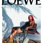 KAROL G Instagram – @loewe Paula’s Ibiza 2023 🌞@jonathan.anderson ILoveUuuu // Mi primera campaña 🥹🥹🥹 

📸 By @graysorrenti 🍓
