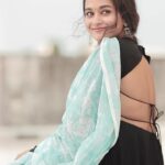 Kaavya Arivumani Instagram - Raw 💙 #nofilter #insta @prismatic_photography_7 ✨ @_gina_couture outfit 😌❤️
