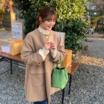 Kaho Mizutani Instagram - . モナカのおみくじ引いてきました🐶 末吉犬らしい…🐾 今年も楽しい思い出沢山作ろう🎀