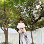 Kaho Mizutani Instagram - 🟢⚪️ 野外フェス楽しかった🌳🌜✨ #COLORZwithSHEIN 🔸SHEIN割引クーポン：COLORZ