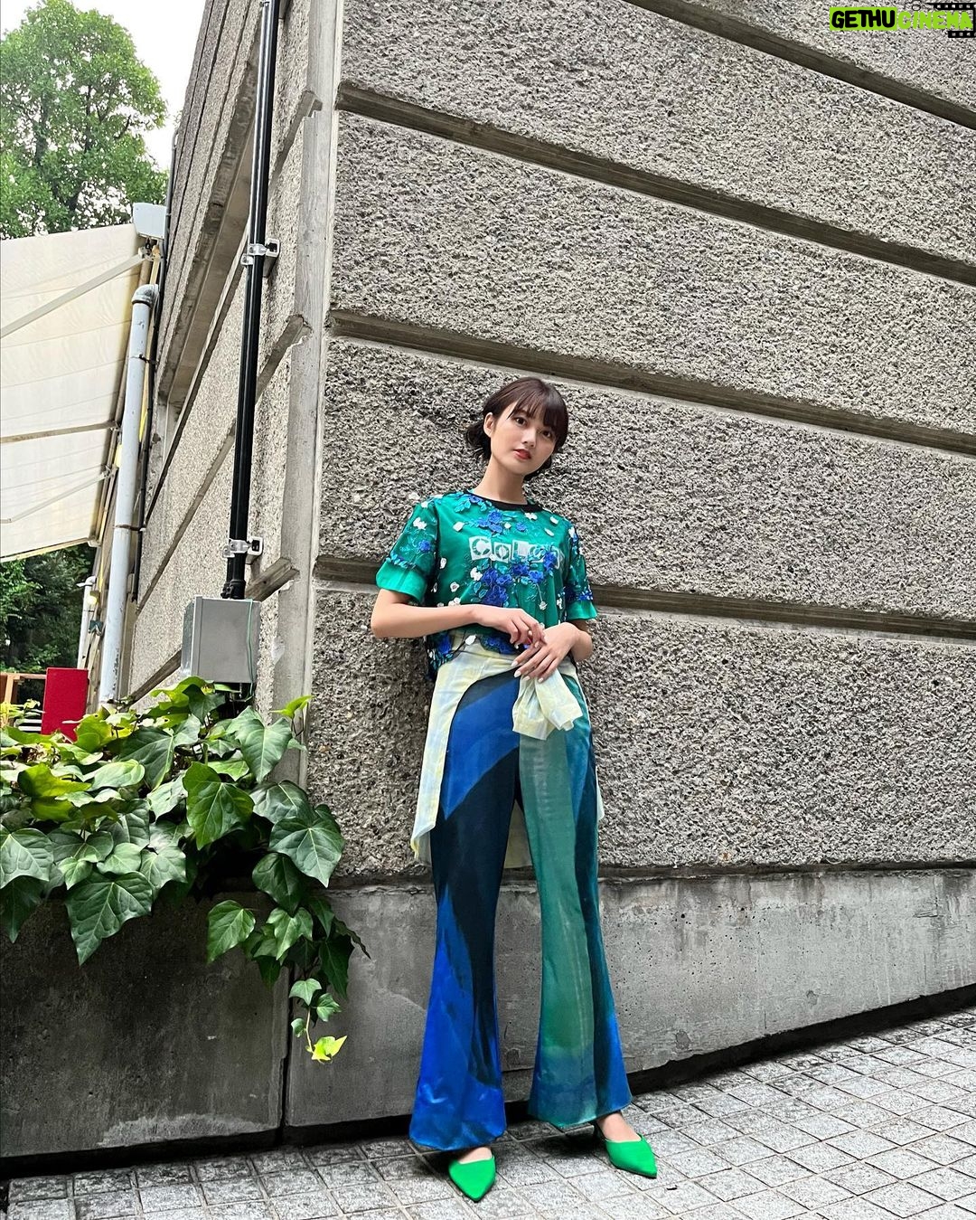 Kaho Mizutani Instagram - 🟢⚪️ 野外フェス楽しかった🌳🌜✨ #COLORZwithSHEIN 🔸SHEIN割引クーポン:COLORZ