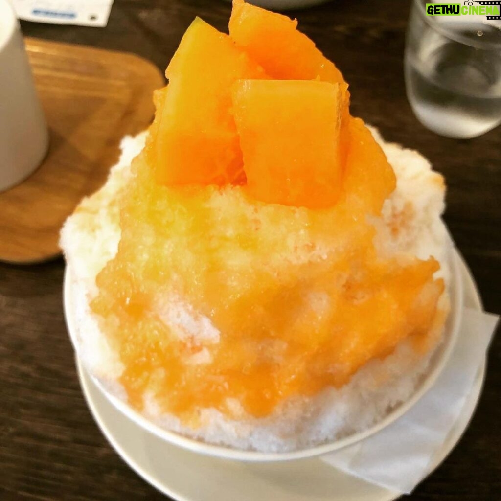 Kaho Mizutani Instagram - 最近のかき氷達🐻‍❄️🧊