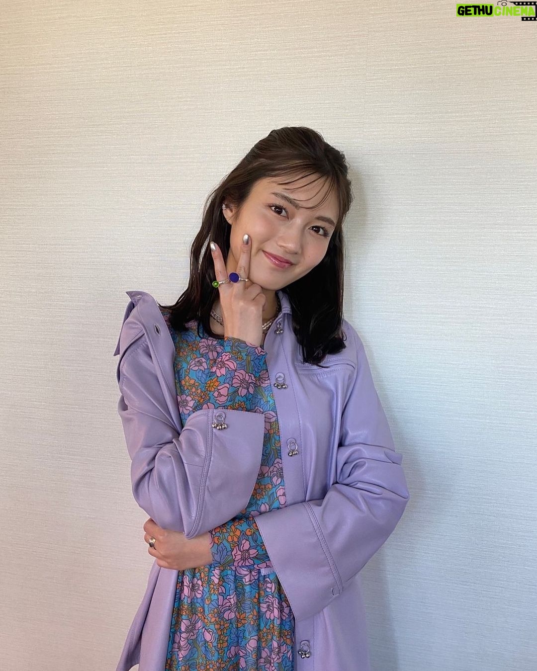 Kaho Mizutani Instagram - むらさき新鮮🟣🎀 舞台「仁義なき幕末」稽古の日々です〜◎