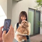 Kaho Mizutani Instagram - 2023年初投稿🐰🌸 今年も宜しくお願いします🎍 赤ちゃんと写真撮るの難しい👶🏻🐾