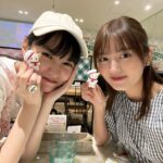 Kaho Mizutani Instagram - シルバニア推し活🍄🐰 ちかちゃんと〜！ 赤ちゃん達に癒されたー👶🏻♡