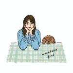 Kaho Mizutani Instagram - ファンイベントfindのグッズが公開になりました！ 今年もモナカを登場させたくて… いつか描いてもらいたいなぁと思っていた イラストレーターのomamiさんにお願いしました🐶♡ 癒されるイラストでとってもかわいい。。 グッズとして手元に届くのが楽しみだな💐 どれも使いやすいアイテムなので、是非🦭