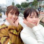Kaho Mizutani Instagram - りんかちゃんと👼🏻♡ 会いたいよ👐🏻 ダブルデートが楽しかった8話。 今夜です！#青春シンデレラ
