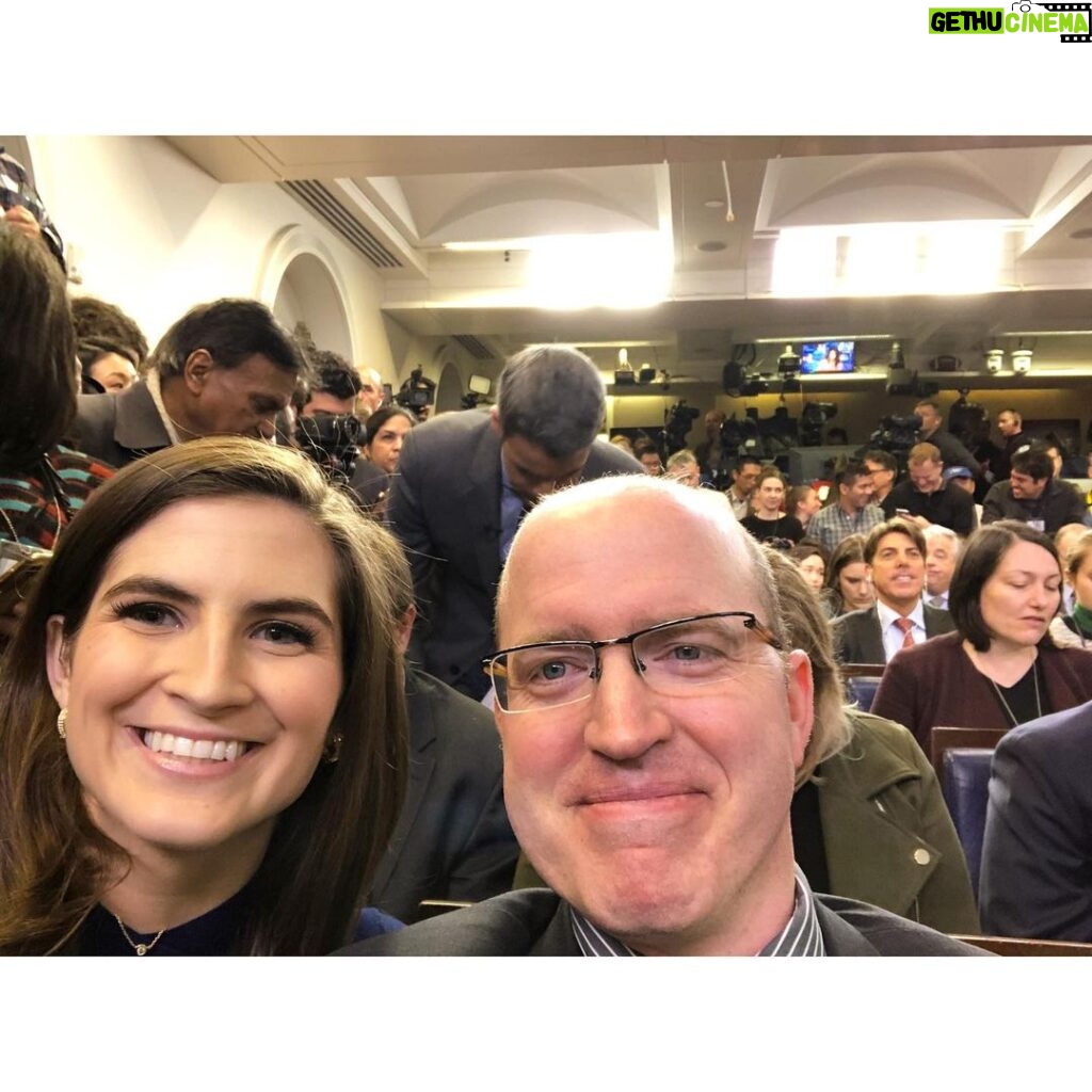Kaitlan Collins Instagram - The last time @jeffmason11 and I sat next to each other in a full White House briefing room, it was February 26, 2020. As you can see, we had no masks, the room was packed and it was far from clear how devastating the pandemic would prove to be. Today, fully vaccinated, we made our triumphant return.
