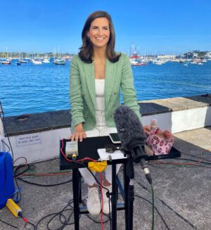 Kaitlan Collins Instagram - The fog has lifted in Falmouth. Next stop: Brussels. 📷: @betsyklein