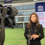 Kaitlan Collins Instagram - It’s debate night in America. Join us at 7 p.m. ET on CNN for special coverage. 🇺🇸 📸: @jaymcmichaelcnn