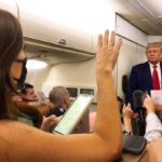 Kaitlan Collins Instagram - 📍Aboard Air Force One 📷 @amandaswinhart