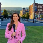 Kaitlan Collins Instagram - “Dunder Mifflin, this is Pam.” Scranton, Pennsylvania