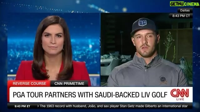 Kaitlan Collins Instagram - Our interview tonight on with Bryson DeChambeau, an early recruit to the Saudi-backed LIV tour, on the PGA merger stunner and the criticism it’s receiving from the families of 9/11 victims.