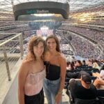 Kaitlan Collins Instagram - Had an amazing time with 70,239 of my closest friends at the Taylor Swift concert. 💫 (With a major thanks to @sarasidnertv for making it happen!!) SoFi Stadium