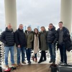 Kaitlan Collins Instagram - Pierogis and the president in Poland. Warsaw, Poland