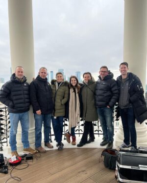 Kaitlan Collins Instagram - Pierogis and the president in Poland.