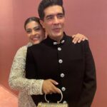 Kajol Instagram – Happy happy birthday to my always super dapper dressed friend @manishmalhotra05 . Who somehow even while going ahead and achieving all these wonderful things in his life remained the same through it all. Like literally 🤔😜 😘❤️