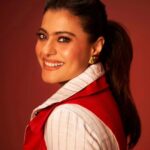 Kajol Instagram - More like Red riding hood with an attitude than Christmas but at least it’s RED ! 😜 Wishing u all a very #merrychristmas lots of peace and joy with a touch of sarcasm and just a tiny dot of drama/adventure.. that’s life! 🎄🎁