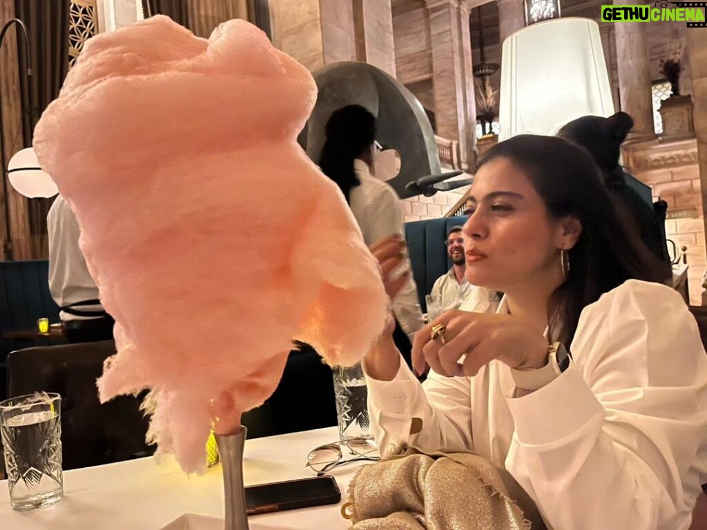 Kajol Instagram - My dentist may not approve, but my inner child is doing a victory dance. It's #internationalcottoncandyday people! #cottoncandy #sweetooth